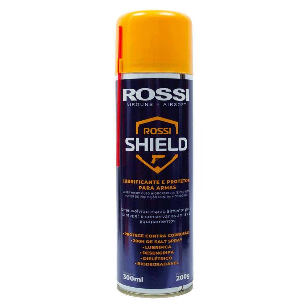 Desengripante Spray Shield Rossi Anticorrosivo Limpeza e Manutenções 300ml
