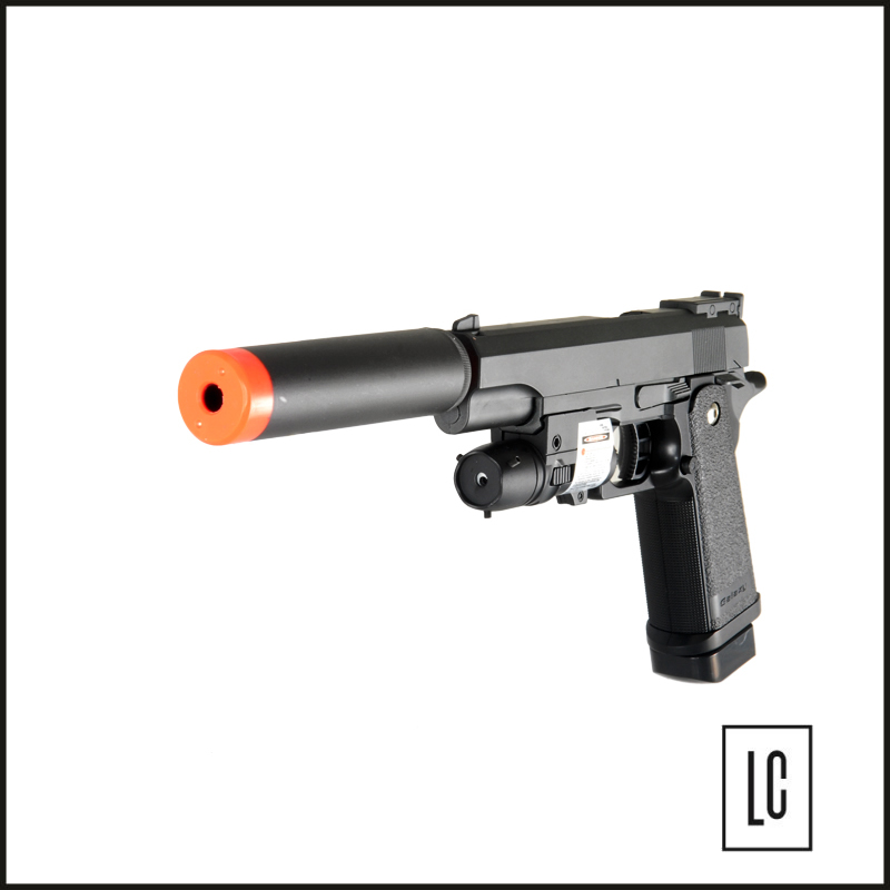 Pistola de Airsoft G6A Full Metal - 6mm - Galaxy