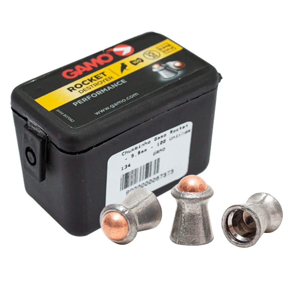 Chumbinho Gamo Rocket - 5,5mm - 100 Unidades