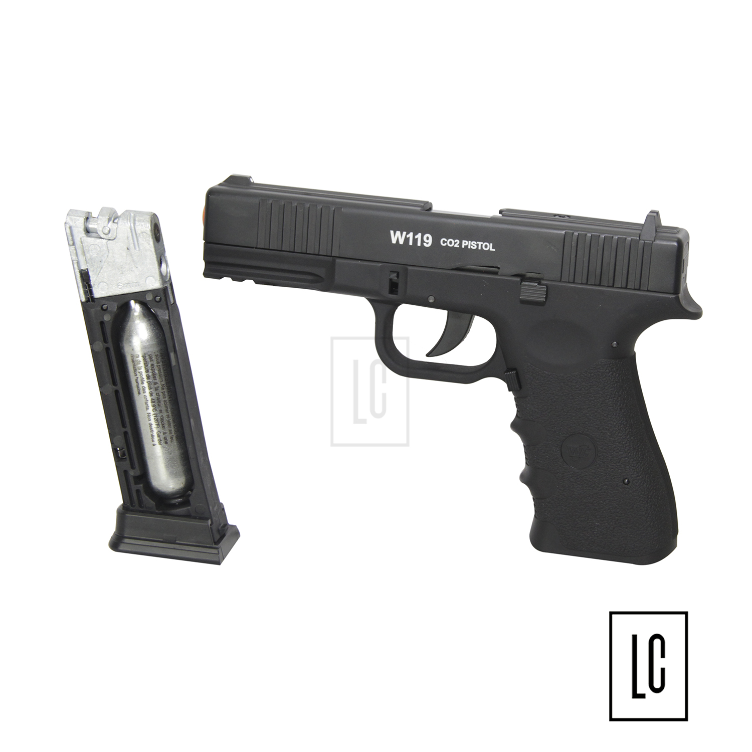 Pistola Airsoft Co2 W119 6mm