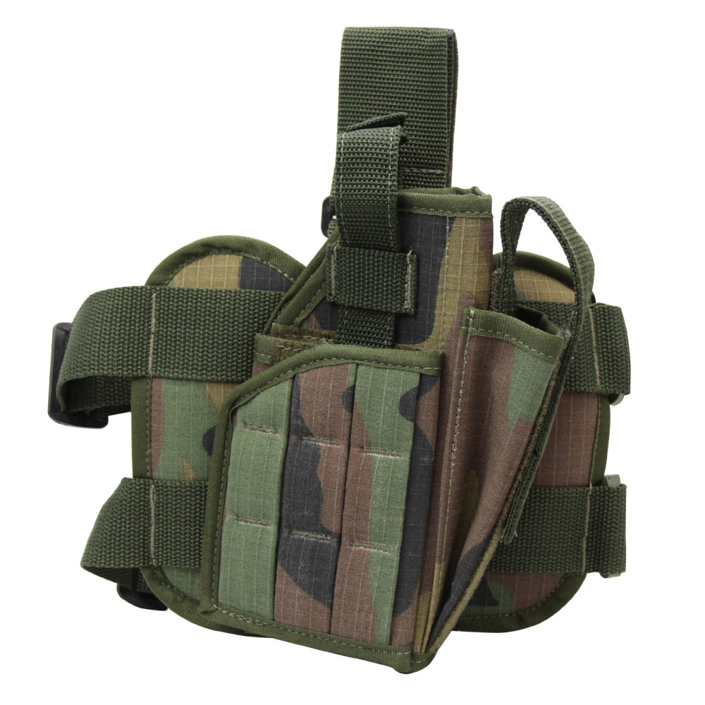 Coldre P/ Perna com Porta Mag - WoodLand