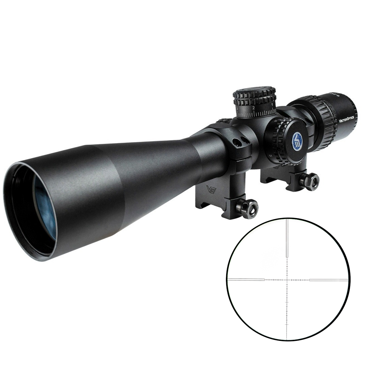 Luneta 6-24X44 FFP Veyron Vector Optics 22mm