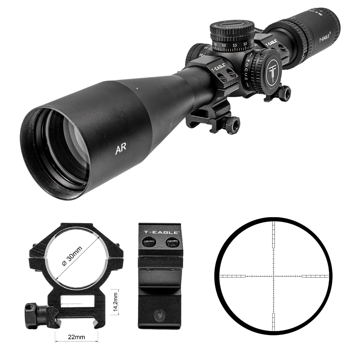 Luneta AR 6-24x50 SF SFP T-Eagle