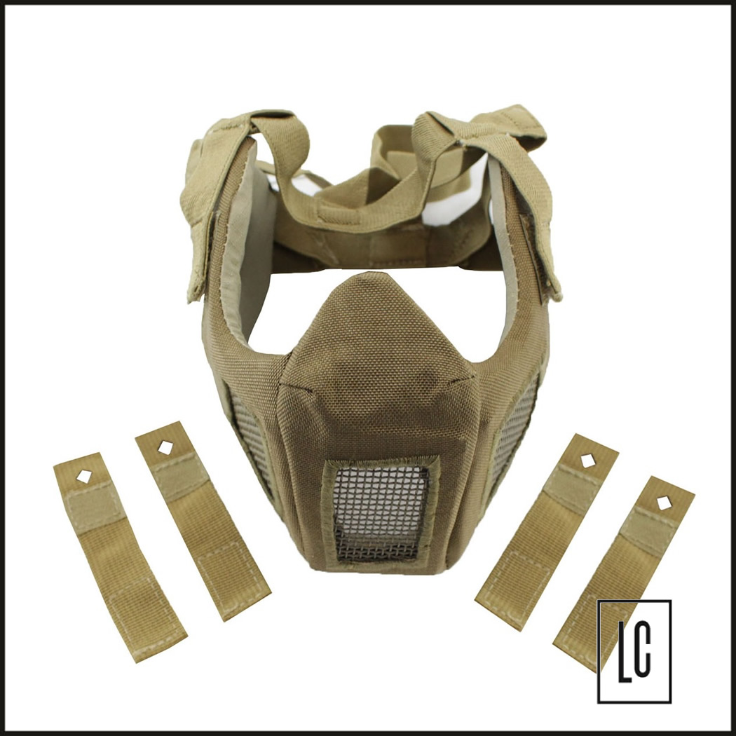 Máscara Conquerors CS Tático - Tan