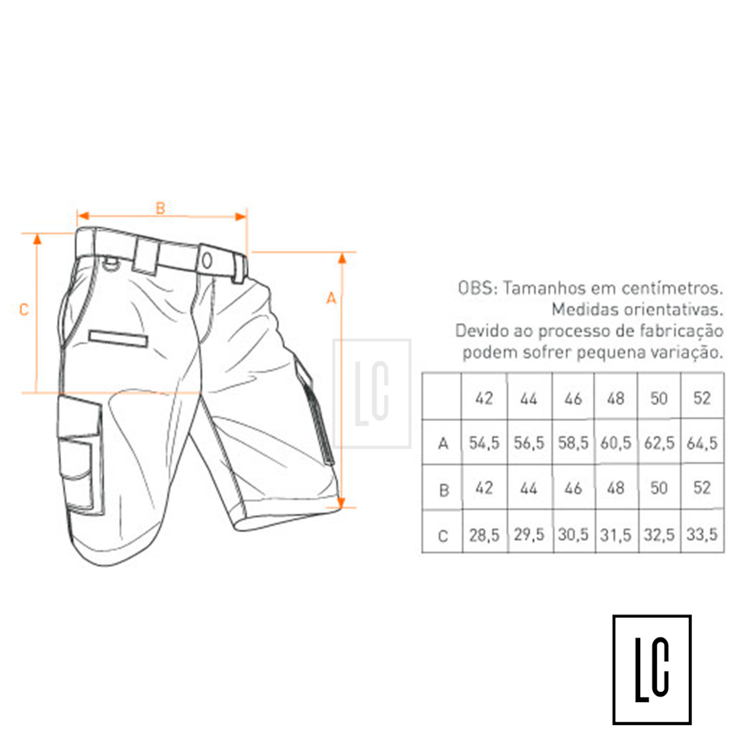 Medidas Bermuda Invictus Colt - Digital ACU
