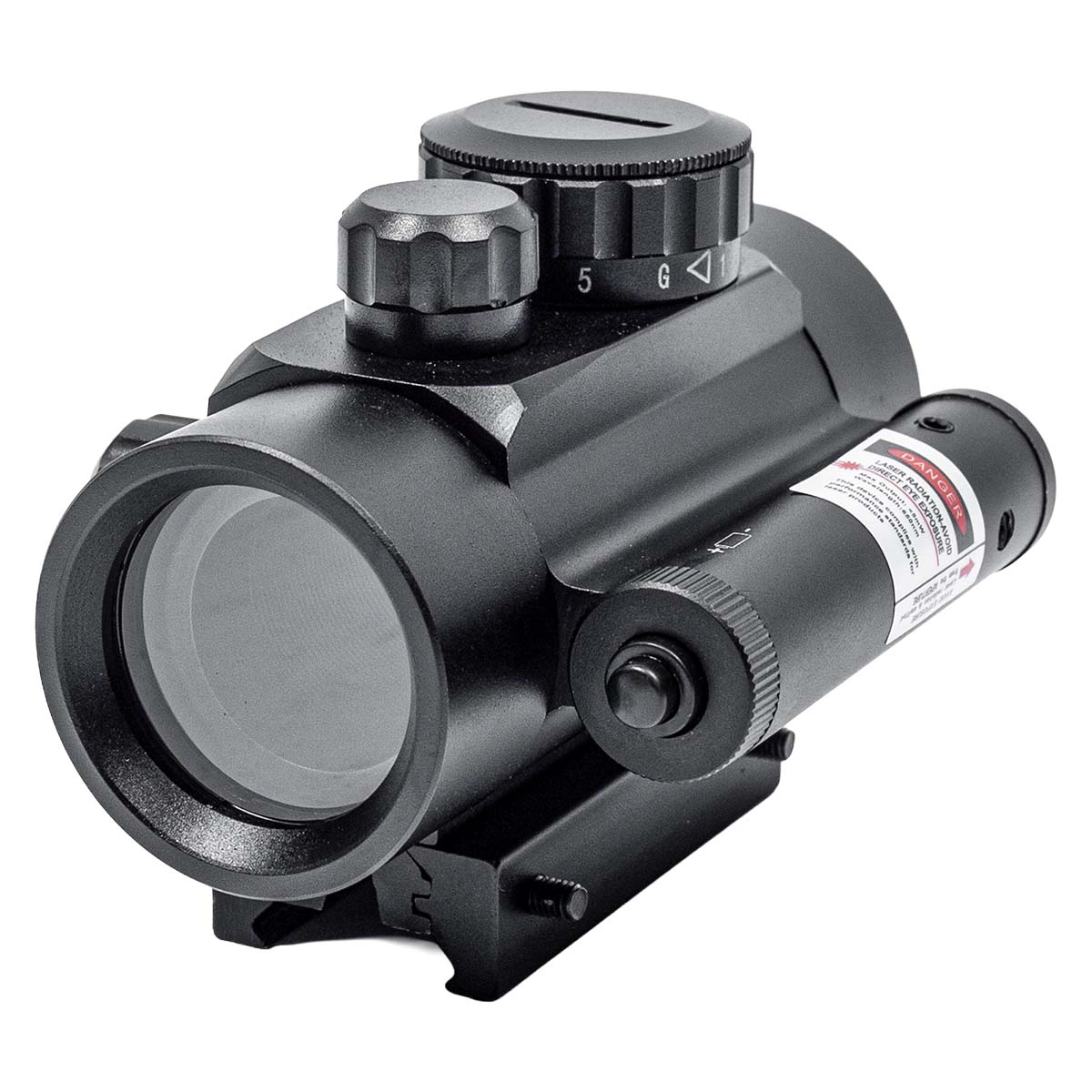 Mira Holográfica Red Dot 1x30RD Laser Rossi 22mm e 11mm