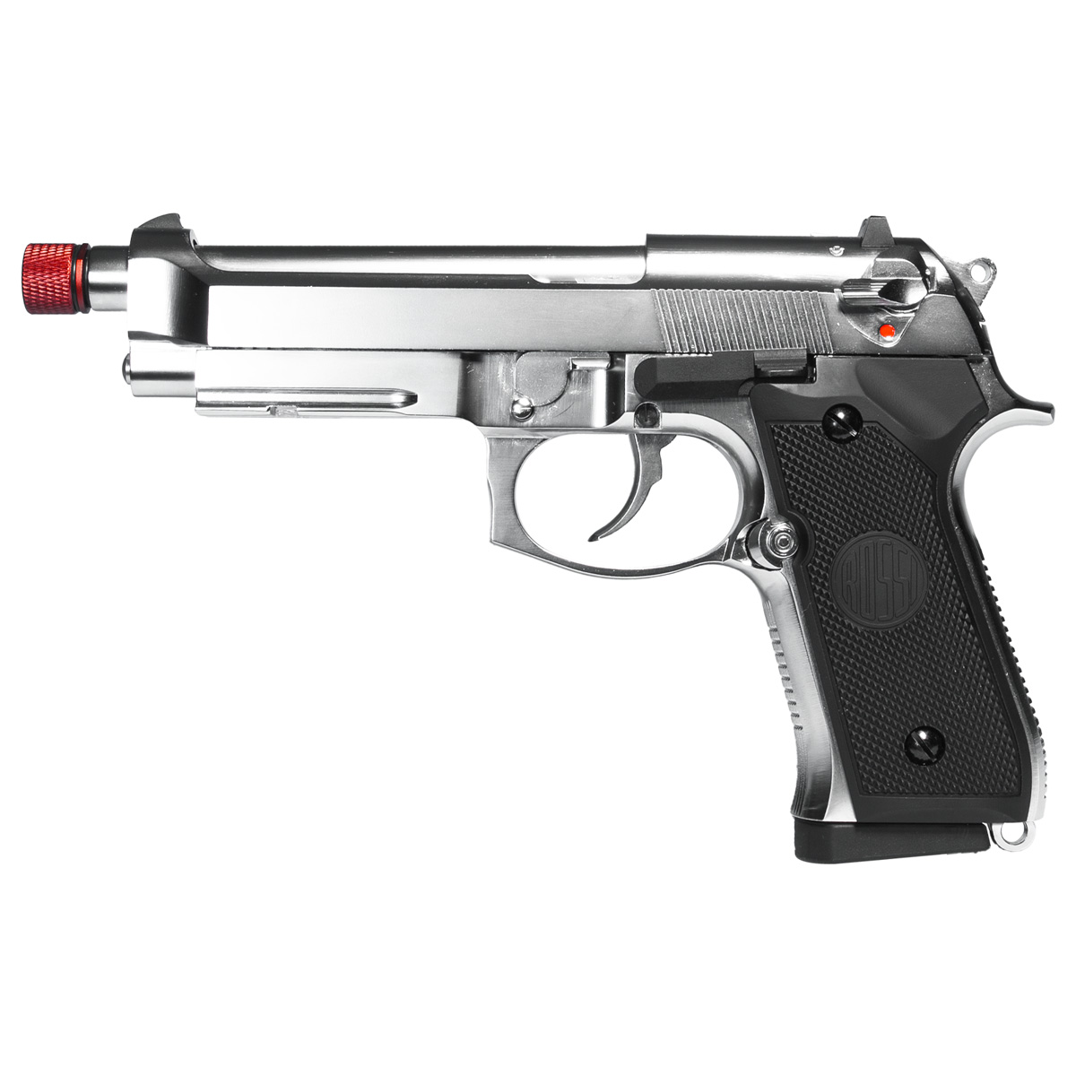 Pistola Airsoft GBB Rossi M92 Silver Beretta Full Metal / Full Auto