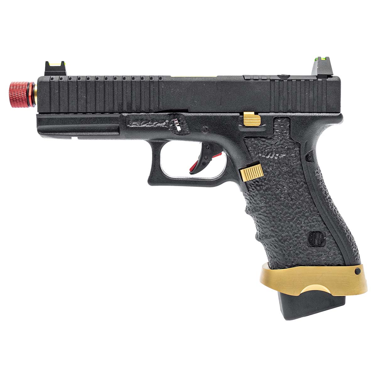 Pistola de Airsoft GBB Glock G17 Striker Gold Rossi