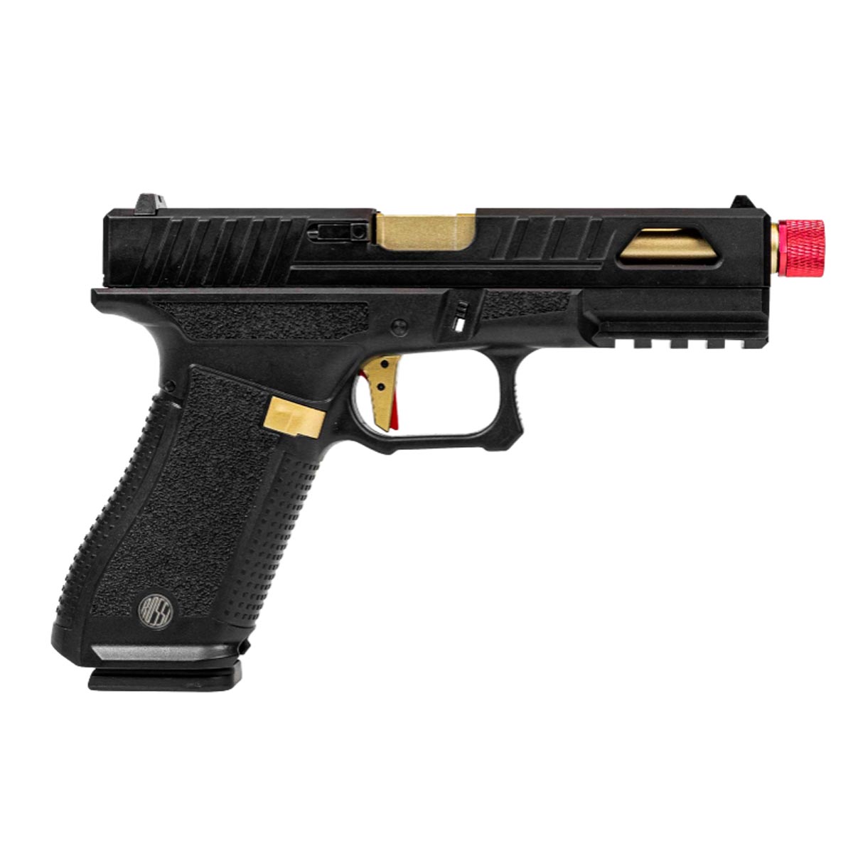 Pistola Airsoft GBB Rossi  R17 Gold Custom 6mm