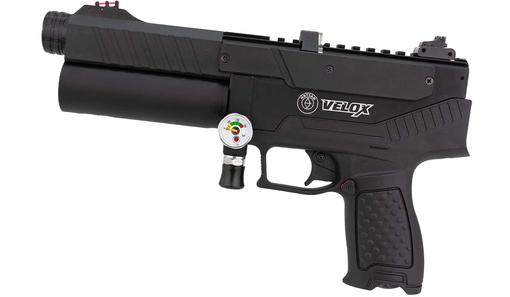 Pistola PCP Hatsan Velox Semi Auto 6.35mm (.25) Big Bore