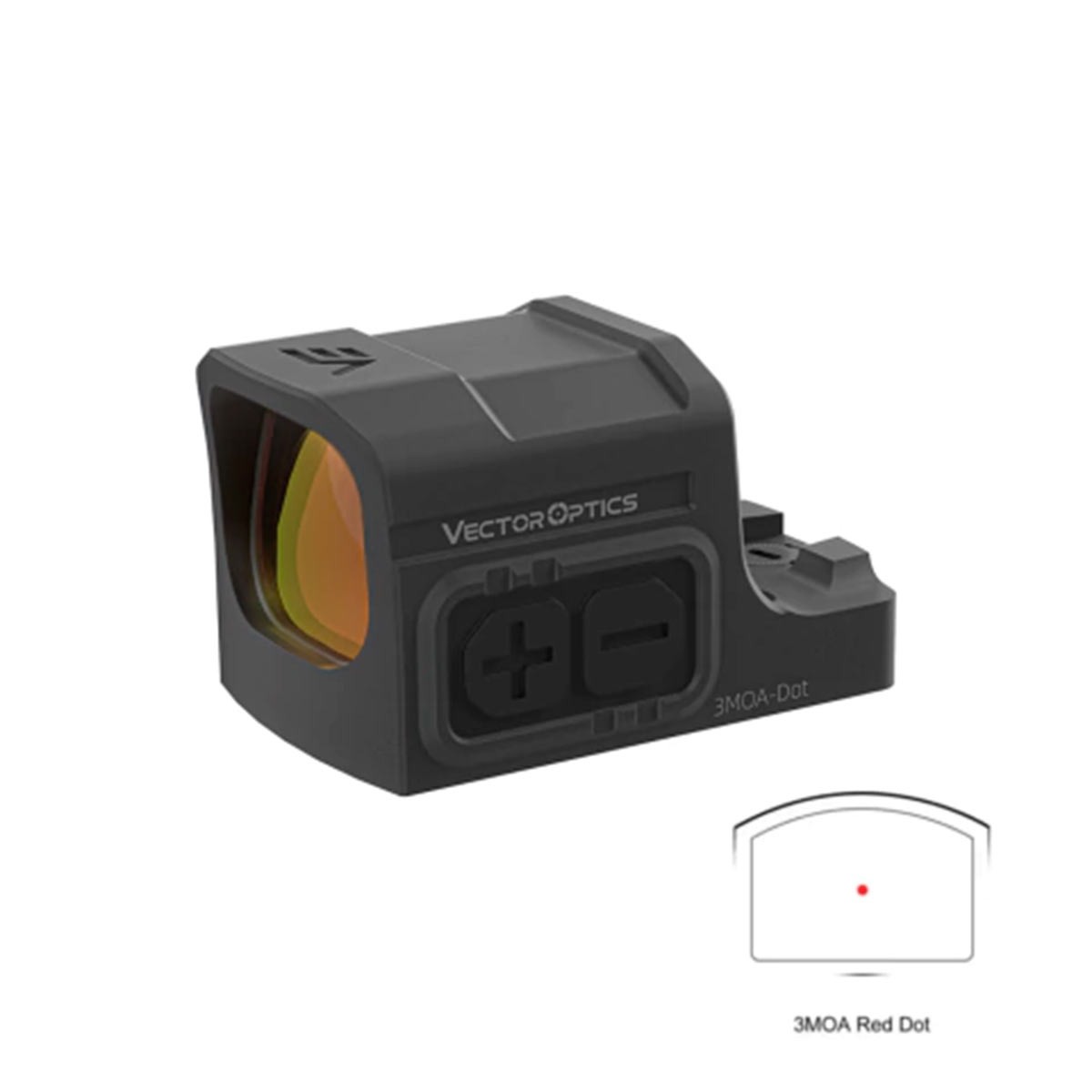 Red Dot Frenzy-s 1x17x20 Aspheric Lens EDC Vector Optics