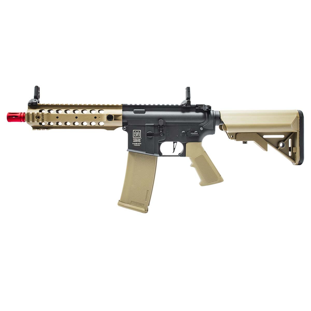 Rifle Airsoft M4 Specna Arms SA-F01 Flex Half Tan Gatilho Hal Etu Gen 2