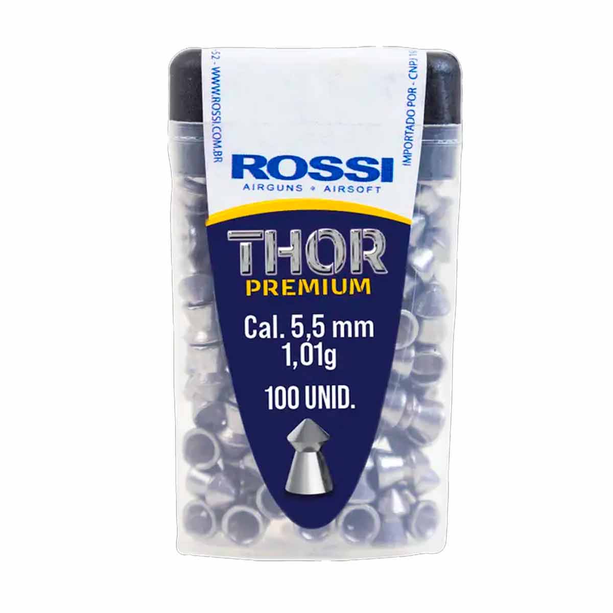Chumbinho Rossi Thor Premium 5.5mm 100Un