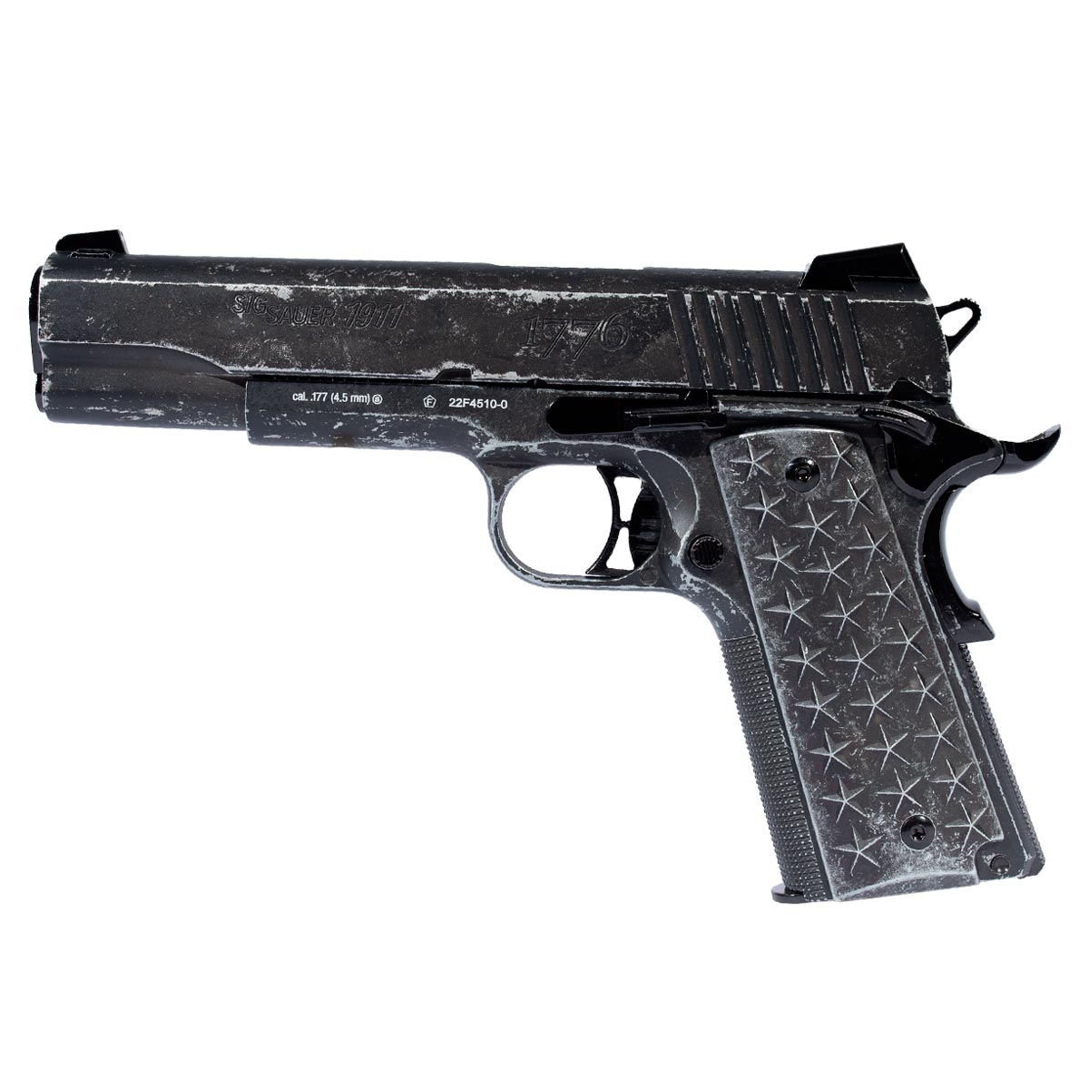 Pistola de Pressão CO2 Sig Sauer 1911 We The People Full Metal 4.5mm Licenciada