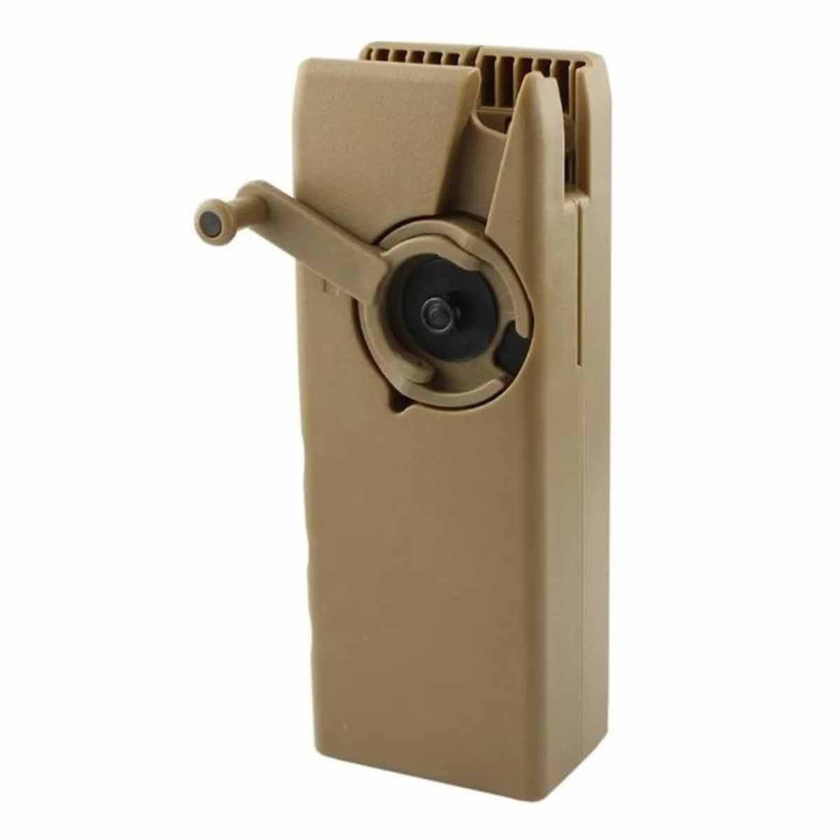 SpeedLoader Airsoft FAST com Catraca 1000 BB's Tan