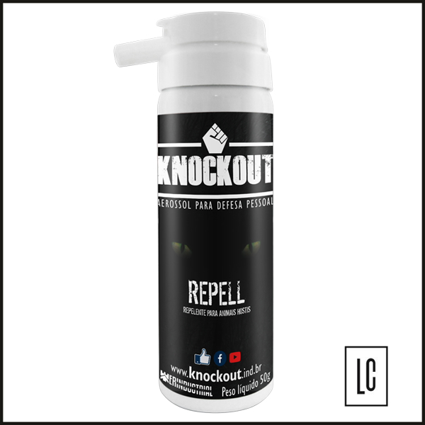 Spray de Defesa Repell - Knockout