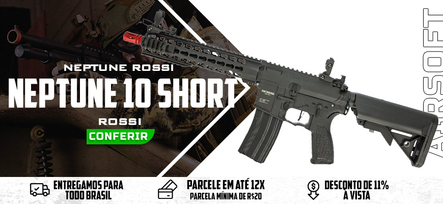 Rifle Airsoft Rossi AR15 Neptune 10" Short