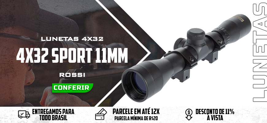 Luneta Rossi 4X32 Sport 11mm