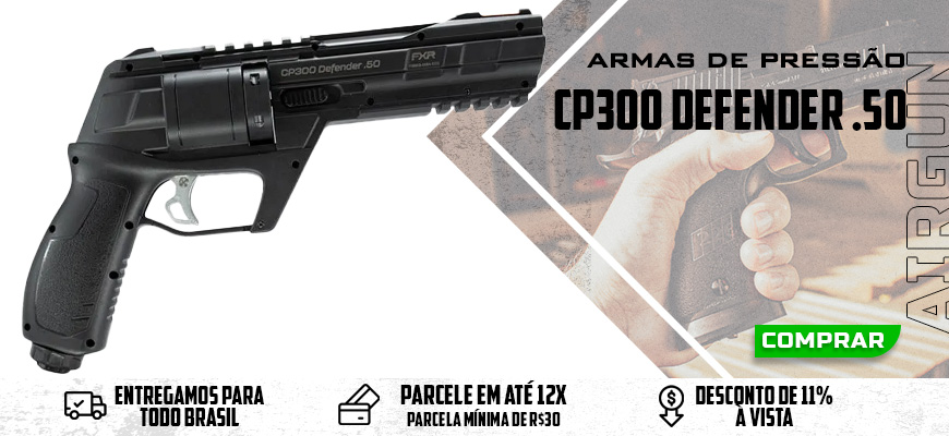 Revólver de Pressão Co2 Artemis CP300 Defender .50