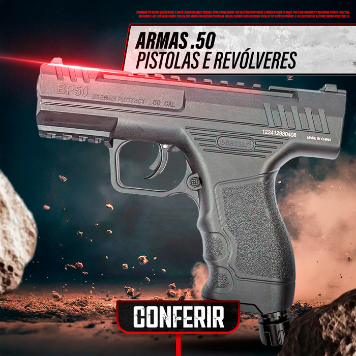 Armas .50 Loja da Carabina