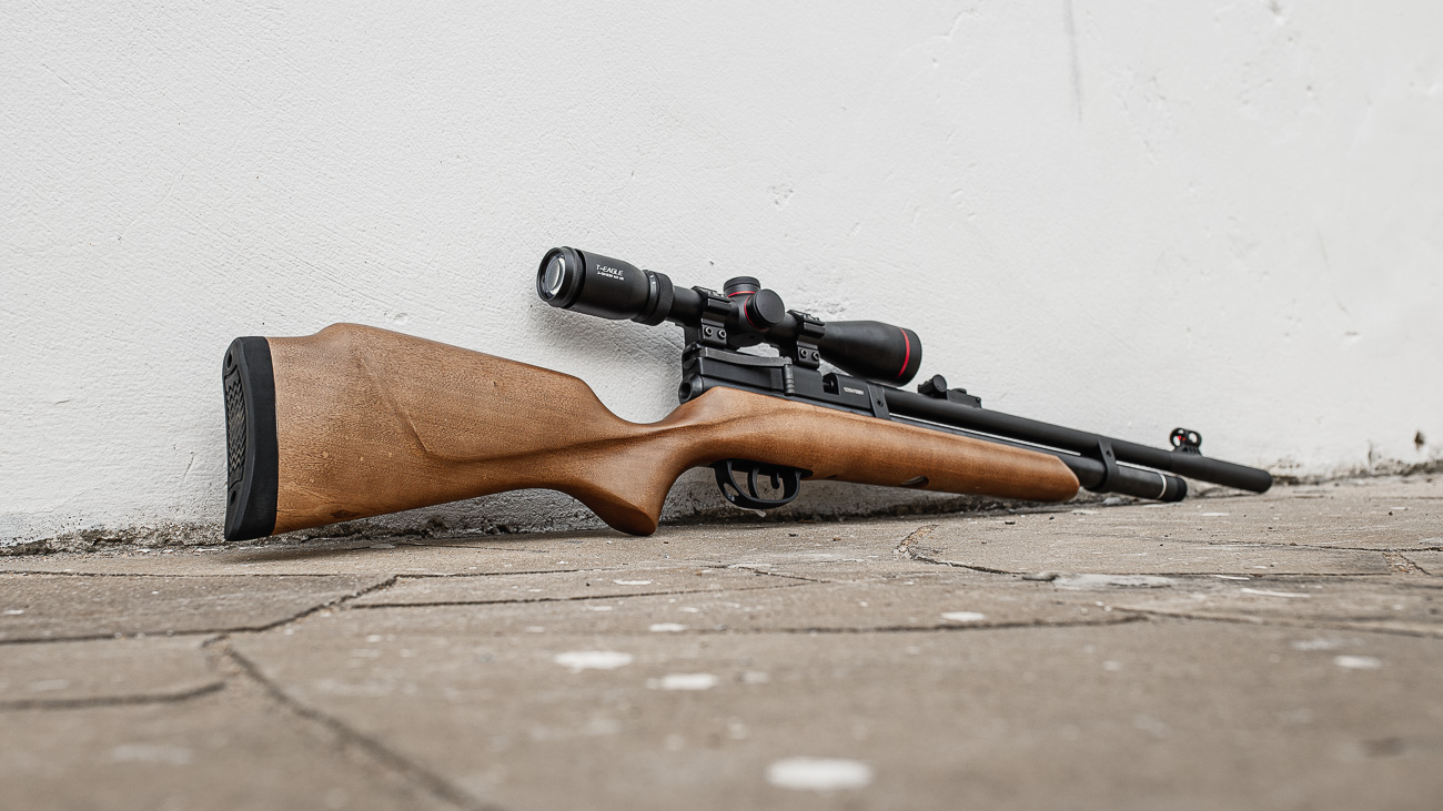 beeman raider 6.35 - com luneta no chão