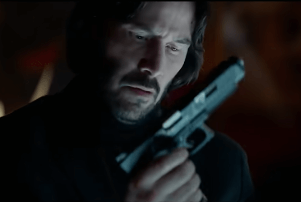 arma do jhon wick - glock g34 - cena do filme
