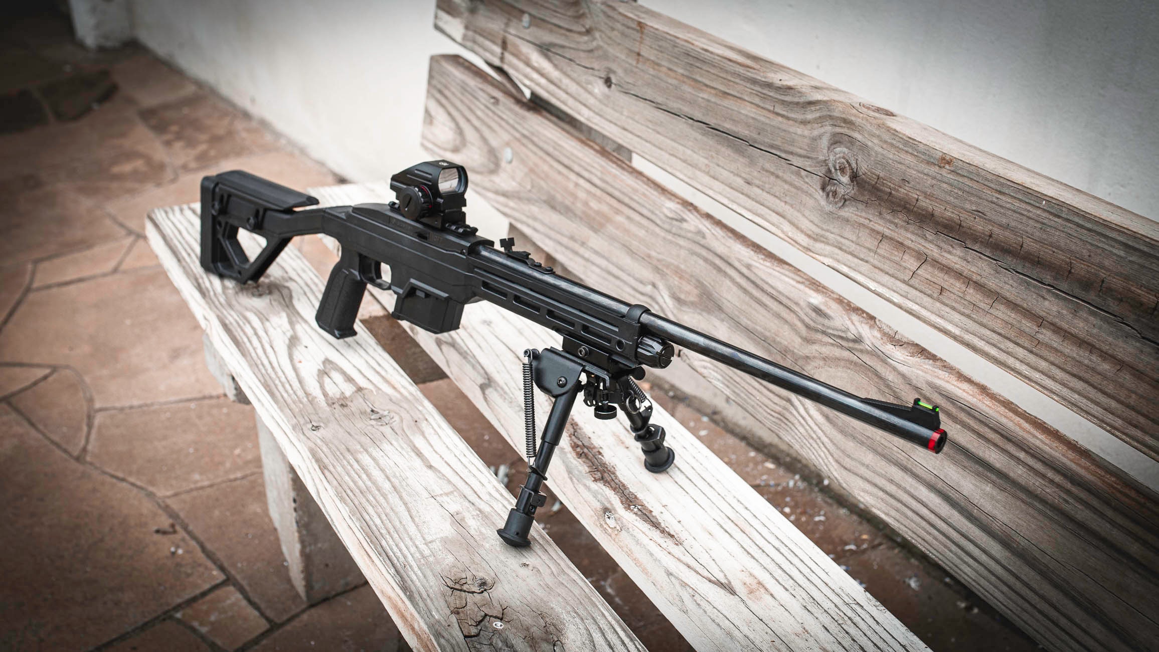 Crosman 1077 com red dot