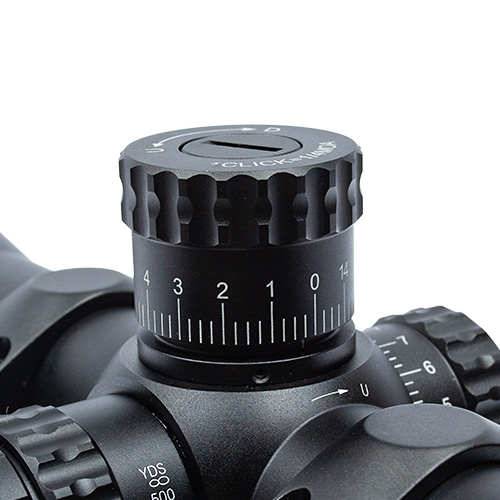 Luneta 4-16x44 sentinel - detalhes do ajuste lock zero