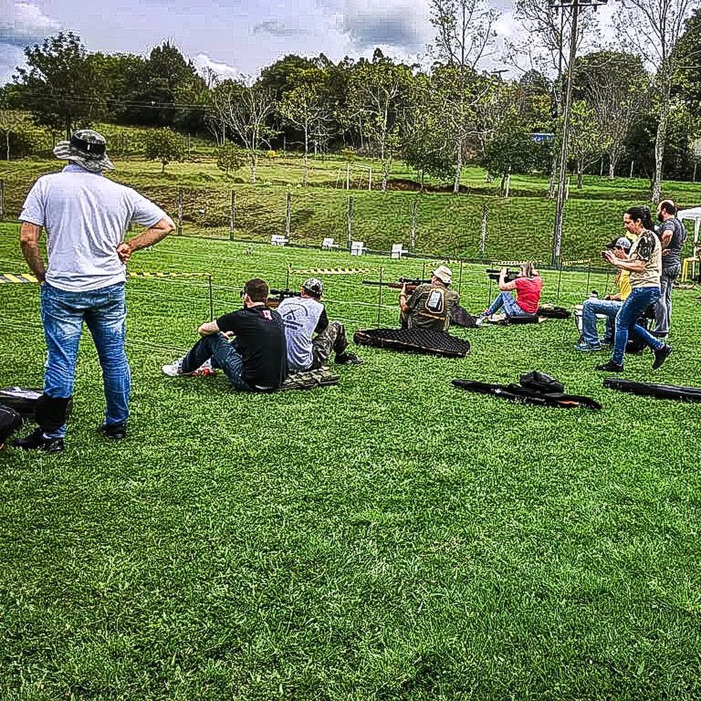 competição de field target campo aberto