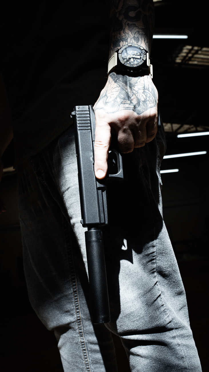 rossi g17 magnum 6mm - na mão 