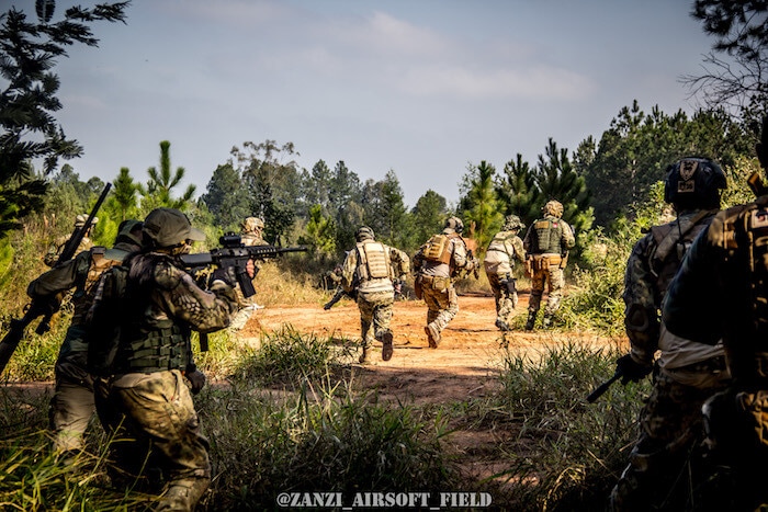 time de airsoft como atividade fisica