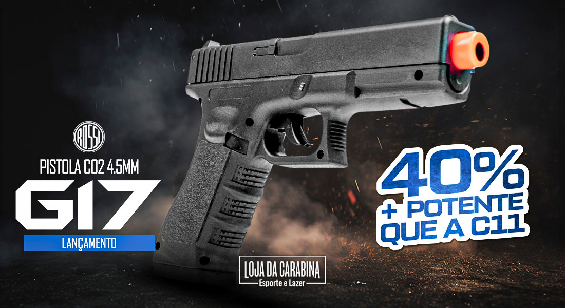 Pistola G17 Co2 4.5mm Rossi Pistola G17 Co2 4.5mm Rossi