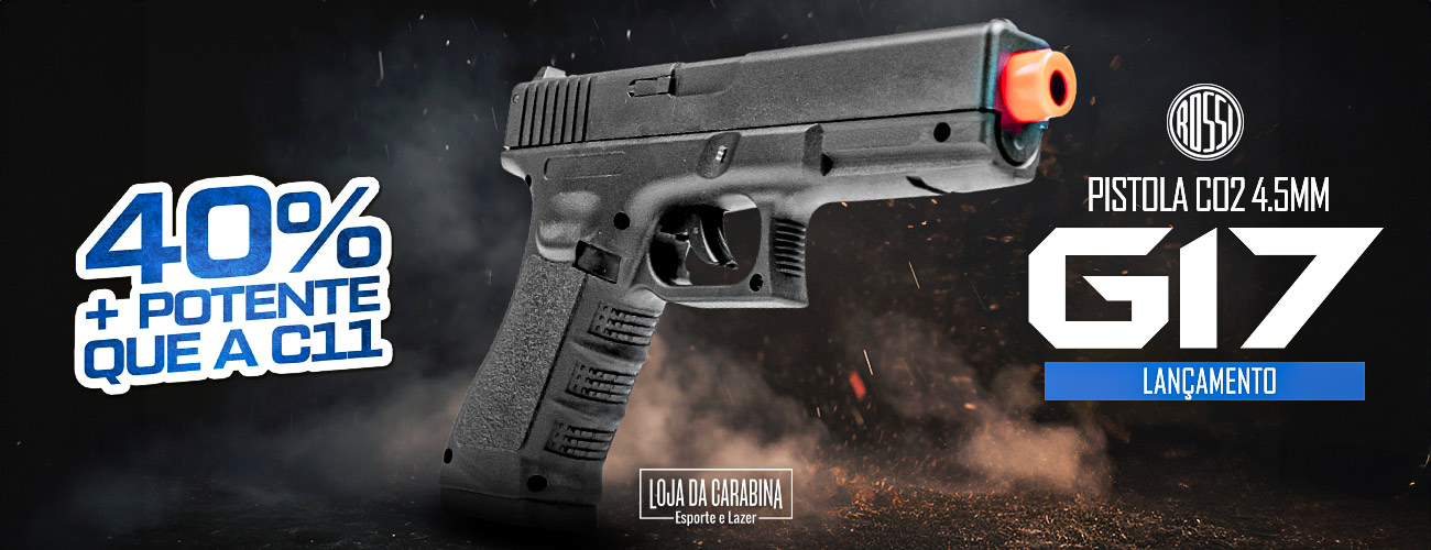 Pistola G17 Co2 4.5mm Rossi Pistola G17 Co2 4.5mm Rossi