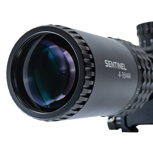 Luneta 4-16x44 sentinel - detalhes da lente