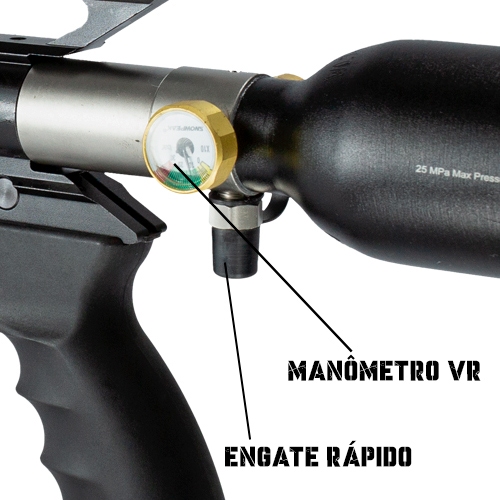 manometro vr engate rapído m18 hammer artemis