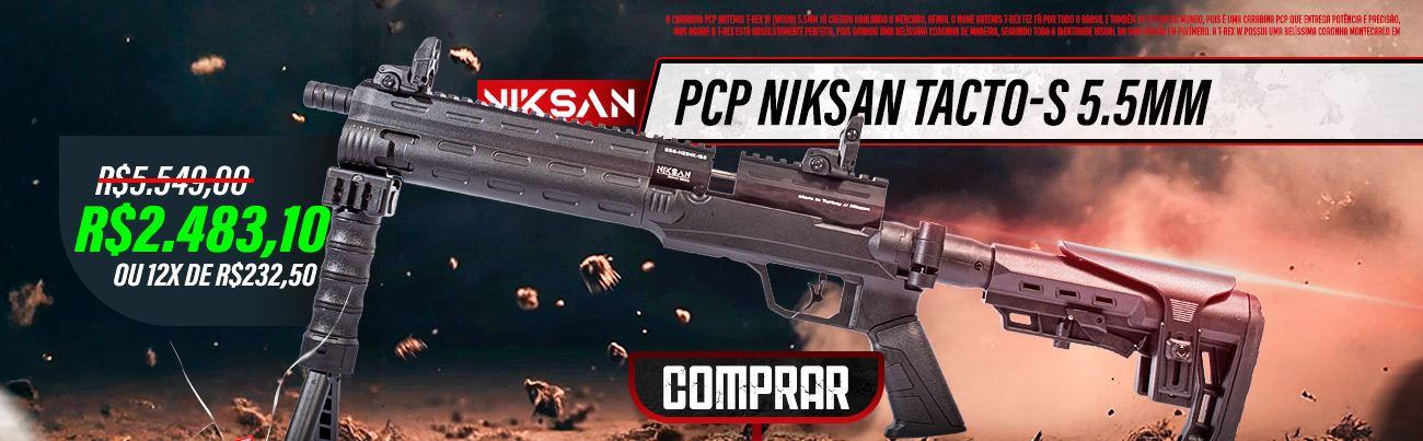 Carabina PCP Niksan TACTO-S 5.5mm