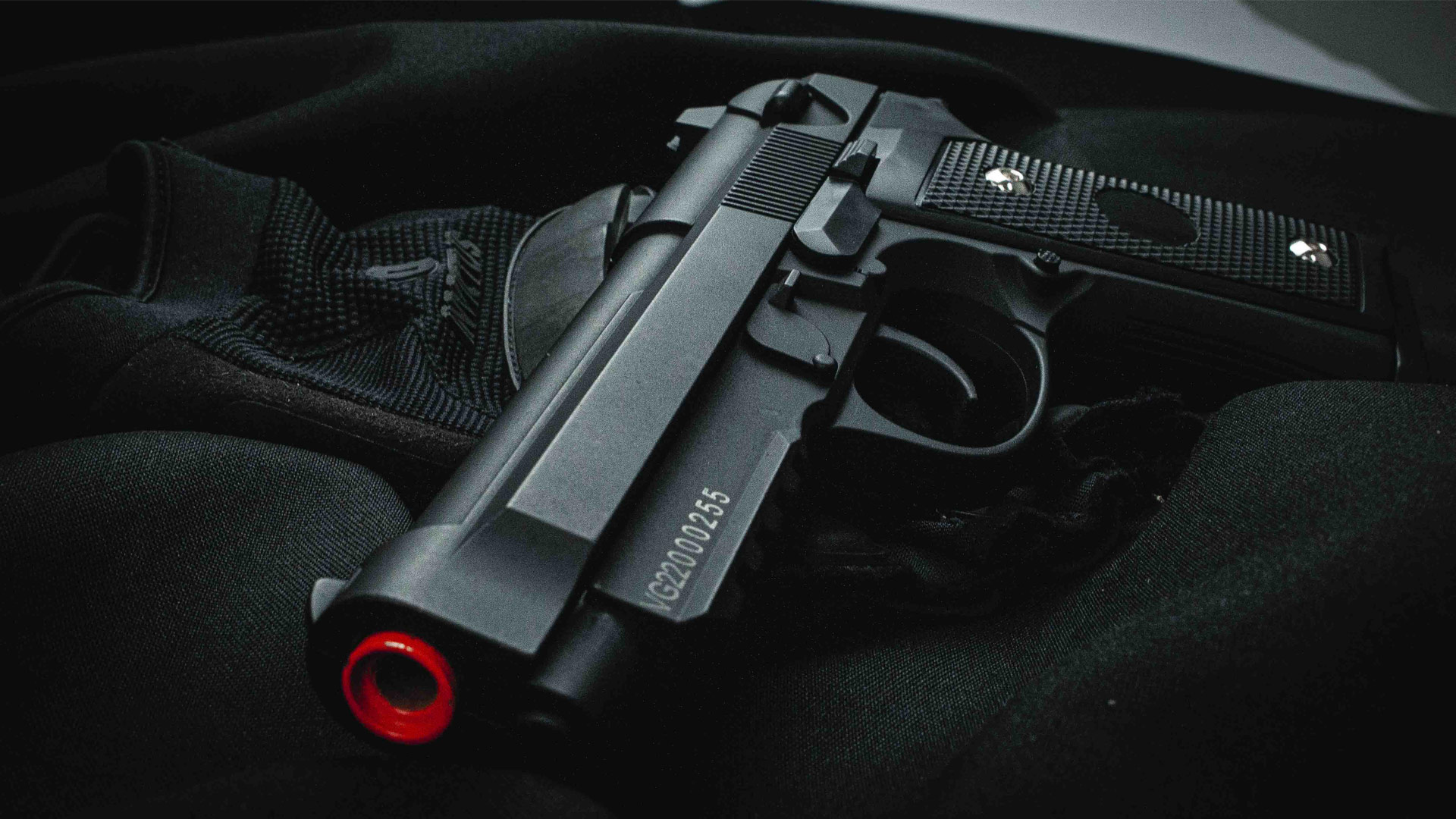 v22 airsoft pistola pt92