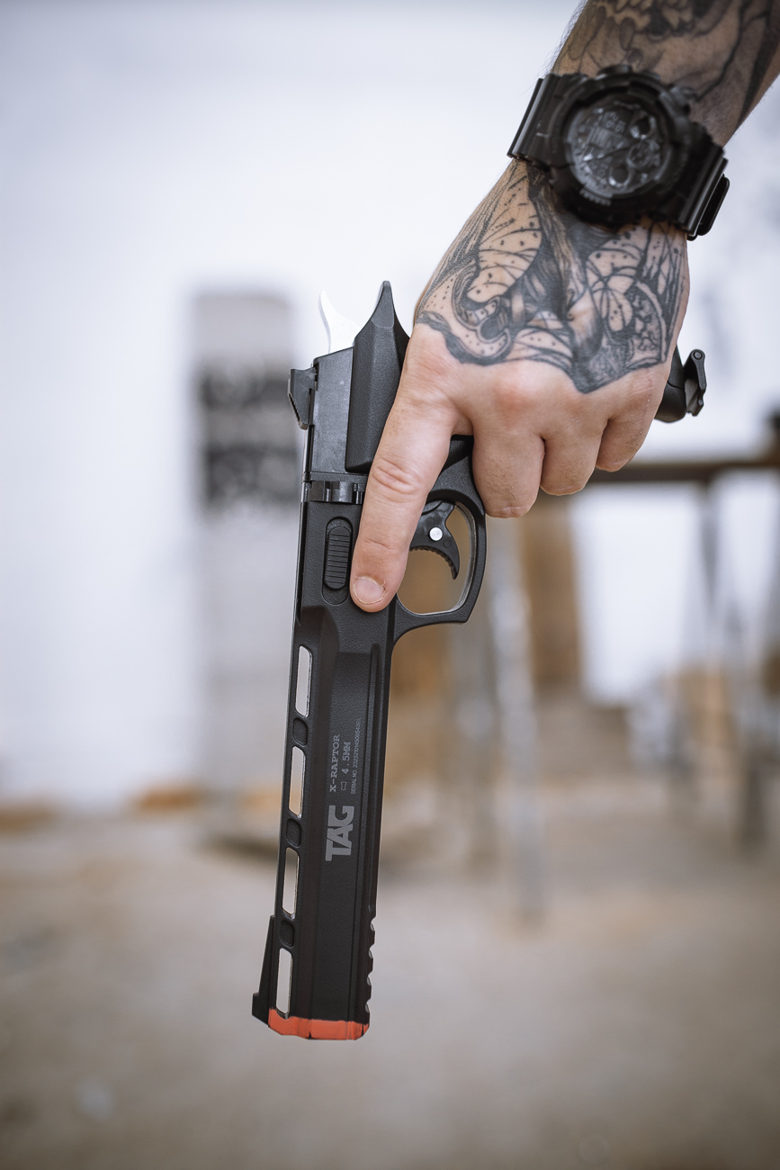 ergonomia - TAG X-Raptor CP400 