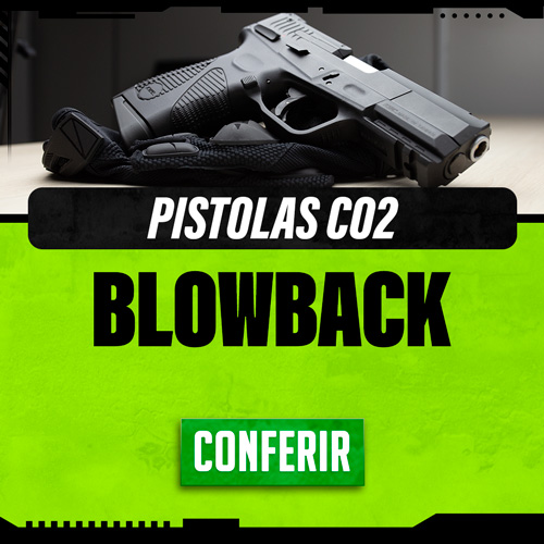 Pistolas co2 blowback 4.5mm