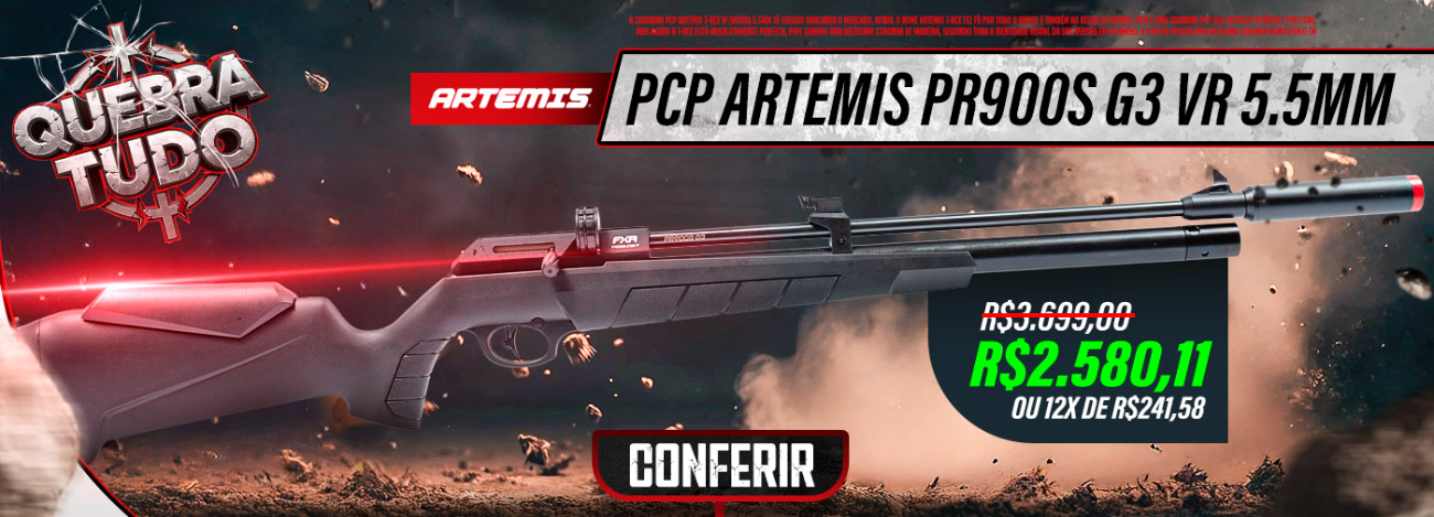 Carabina PCP Artemis PR900S G3 VR 5.5mm