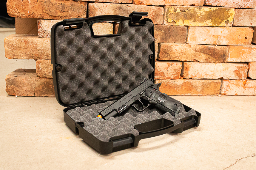 Pistola de Pressão Co2 1911 STI com Maleta Plano Gun Guard SE