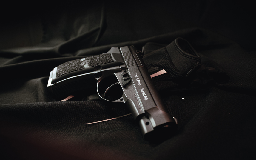 Pistola de pressao 4.5mm full metal 