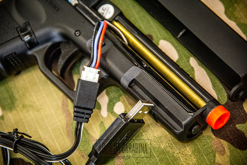 Pistola Elétrica Glock CM030S mosfet