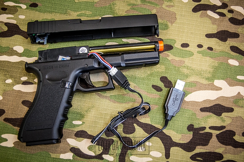 Pistola Elétrica Glock CM030S mosfet