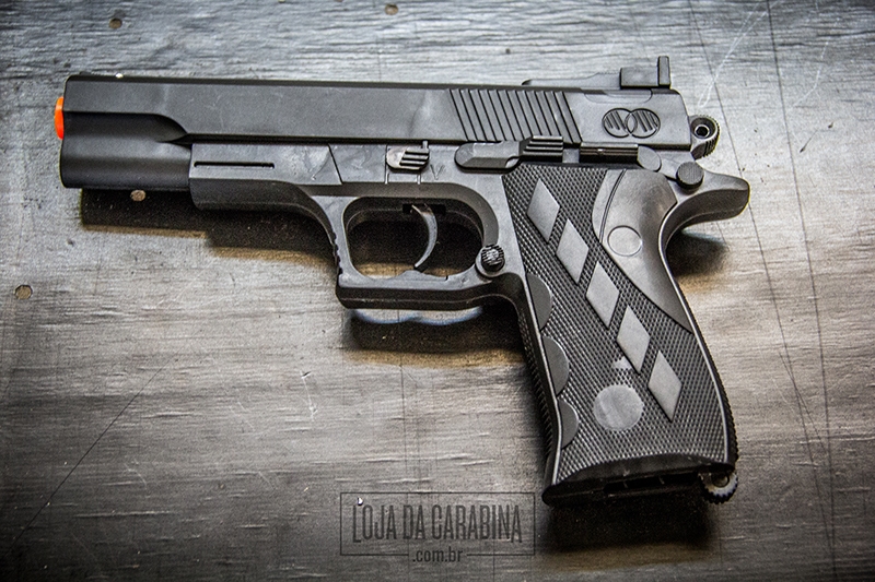 Pistola Airsoft Spring 1911SW Vigor Pistola Airsoft Spring 1911SW Vigor