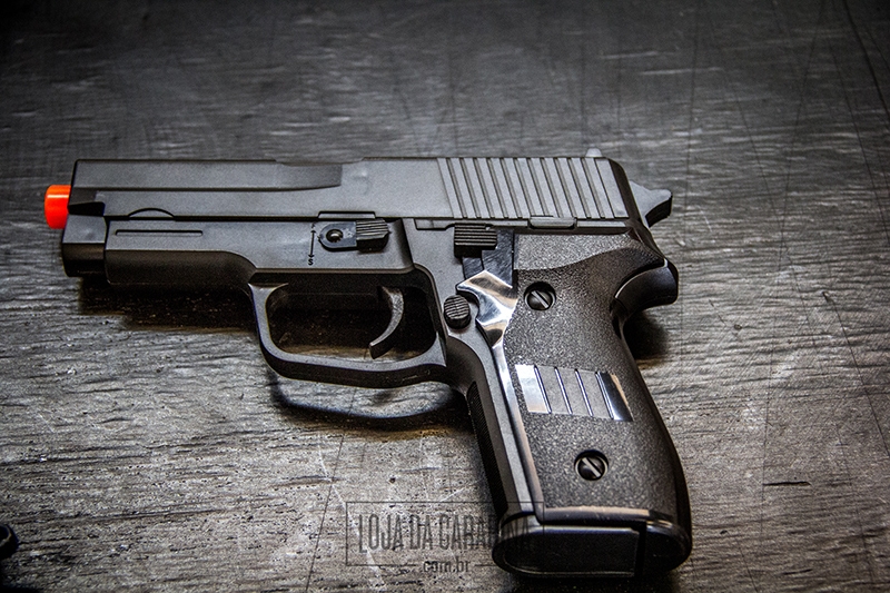 Pistola Airsoft Spring Vigor P226 - 6mm Pistola Airsoft Spring Vigor P226 - 6mm