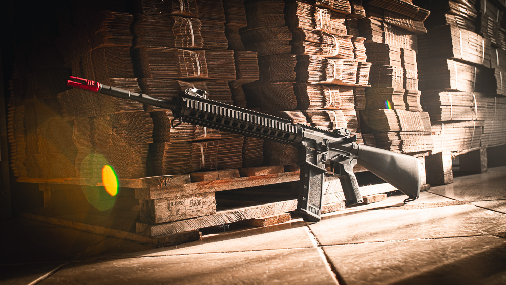 neptune dmr - imagem da airsoft no chao