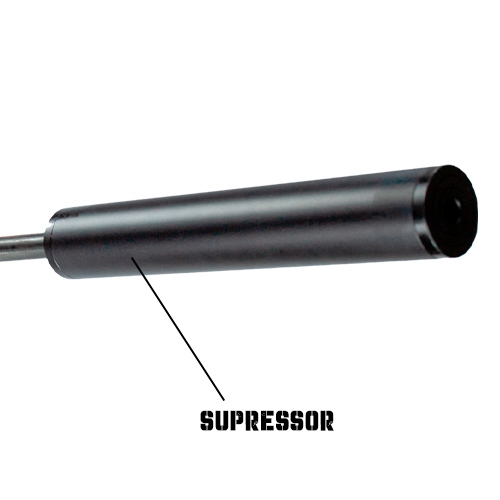 silenciador da m18 hammer artemis 5.5mm