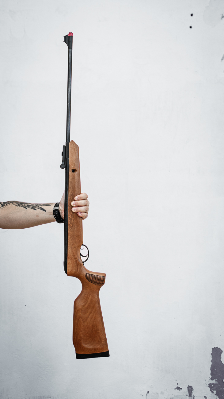 TAG Naja Wood - posicao vertical