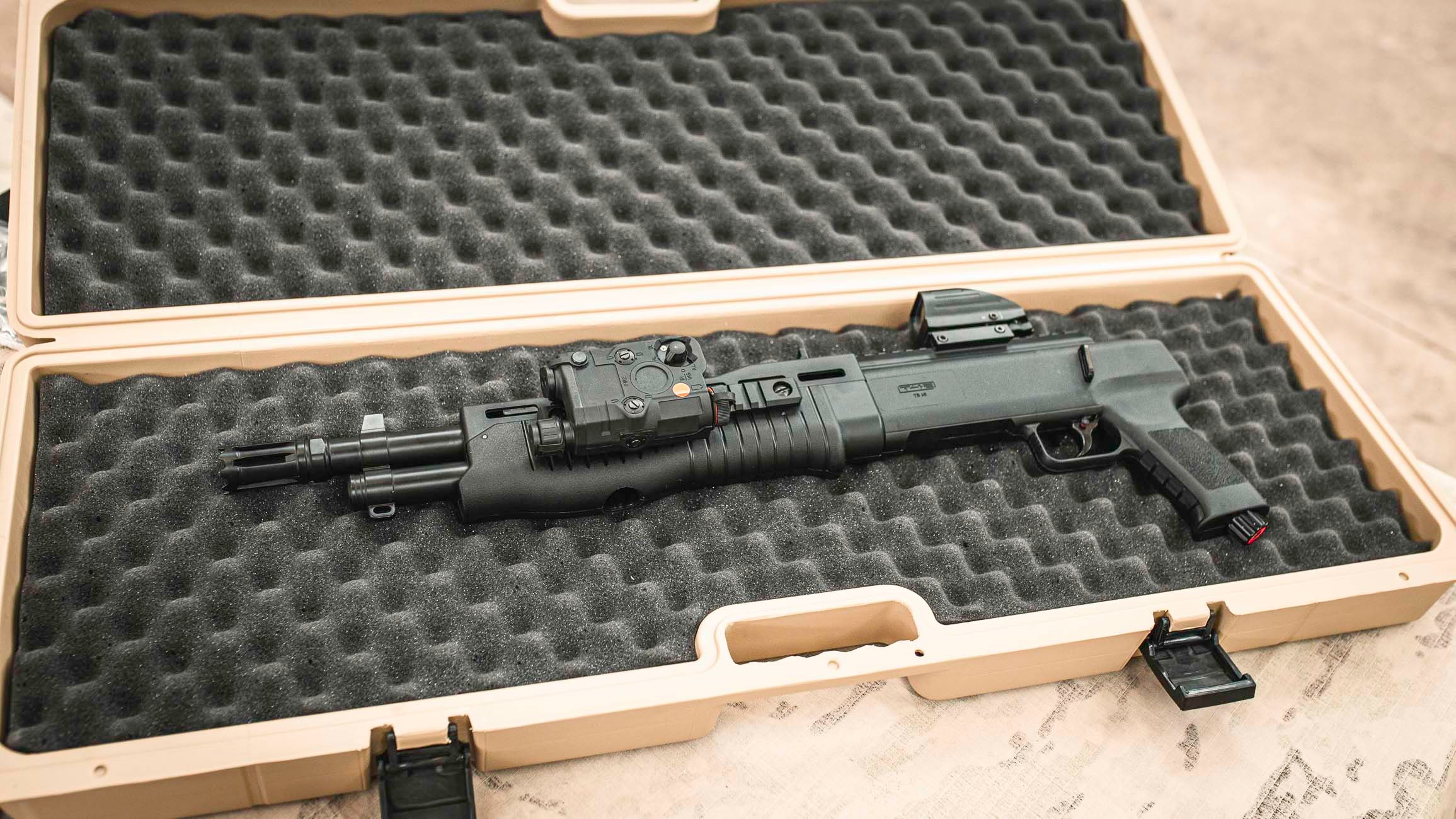 umarex tb 68 - foto com case e acessórios